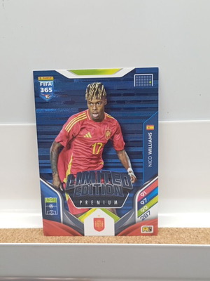 Nico Williams 2026 limited edition card like new