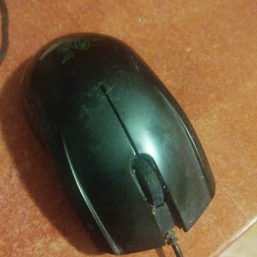 Microsoft keyboard used with loose mouse scroller and missing key
