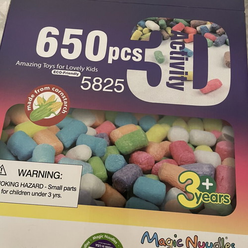 Magic Nuudles educational creative sponges used