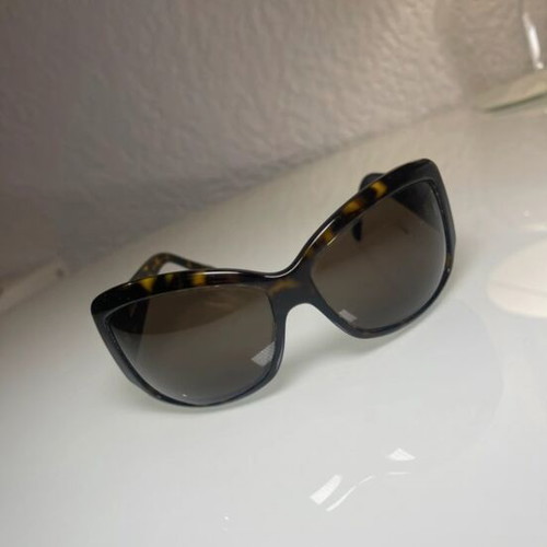 Salvatore Ferragamo vintage sunglasses used, brown