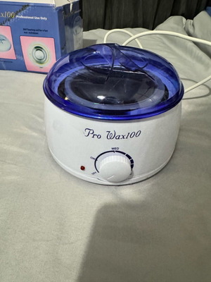 Professional wax warmer Pro Wax 100 with 400ml white pot like new