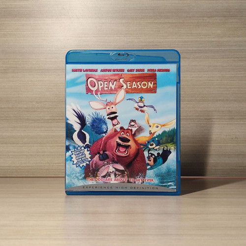 Open Season Blu-Ray used, dubbed with Greek subtitles