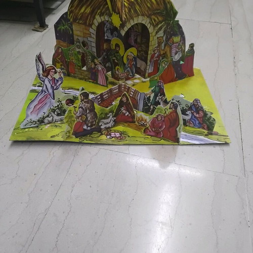 Christmas Nativity Vintage Rekos Editions Large Paper