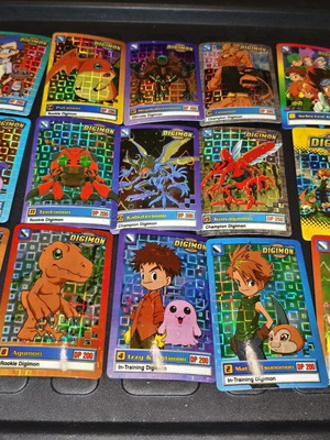 Κάρτες Digimon μεταχειρισμένες, σετ 15