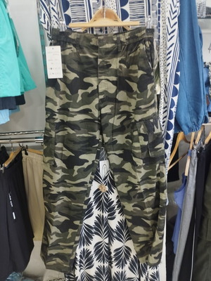 Camouflage pants with elastic waist new, sizes M-3XL