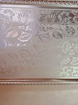 Serving tray rectangular like new, 43x26.5 cm