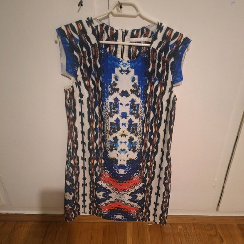 See U Soon multicolor dress small like new, comfortable