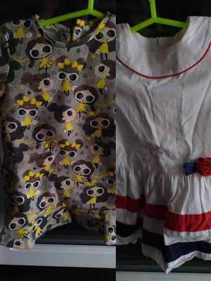 Mayoral baby dresses like new, winter and summer sizes