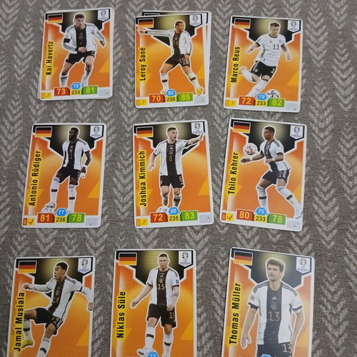UEFA Euro 2024 Germany cards used