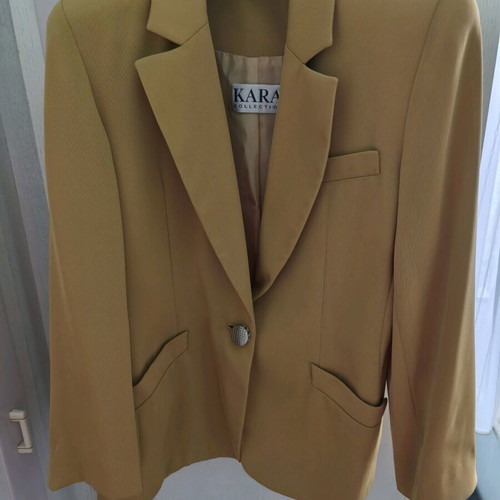 KARA women's jacket used, yellow, size 46 Greek