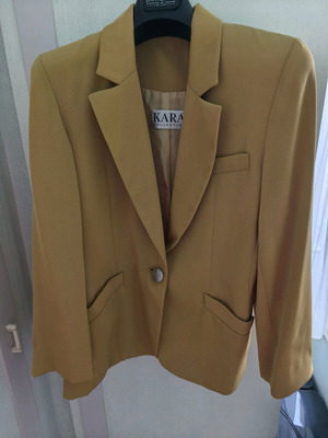 KARA women's jacket used, yellow, size 46 Greek