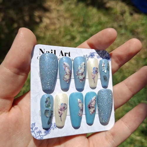Press On Nails new with application tools