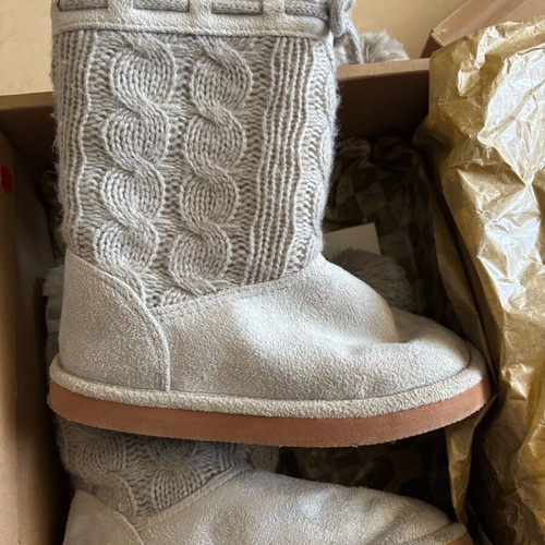 H&M children's boots used, size 30-31, gray