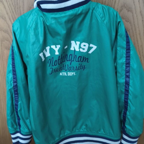 Losan thin jacket for 4-5 years like new, blue and green
