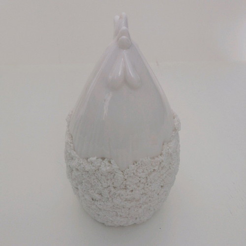 Porcelain hen like new, vintage decorative handmade