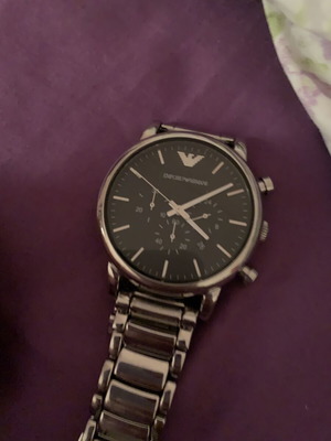 Emporio Armani Luigi Watch like new, original with new battery