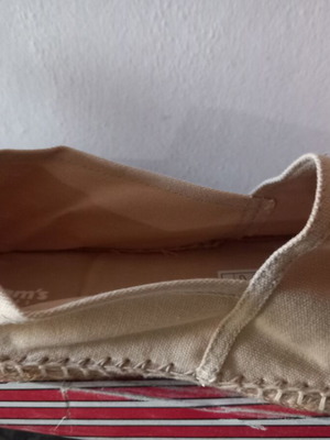 Adam's Shoes beige canvas shoes new, sizes 43 and 44