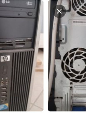 PC HP 6000 PRO used with Samsung 20'' monitor