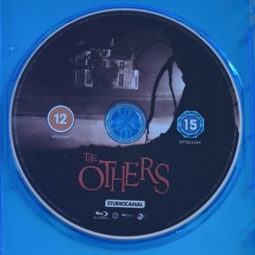 The Others Blu-ray like new, horror thriller with English subtitles
