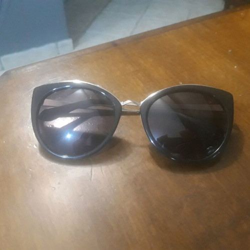 Rebecca Blu sunglasses used, black gold butterfly shape