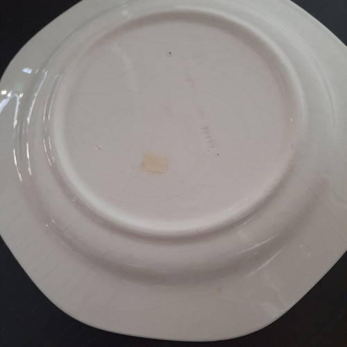 Vintage plates used, set of 2, 19cm diameter