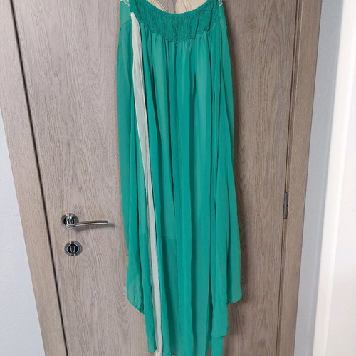 Summer dress like new, veraman color with ecru details, size S/M