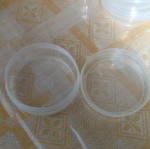 Διάφανα πλαστικά βαζάκια καινούργια, 100 ml, πακέτο 398 τεμαχίων