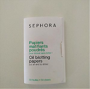 Oil blotting paper