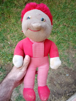 Fouska plush toy used with damages