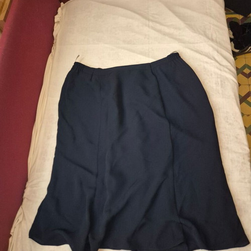 Women's midi skirt 7XL like new, blue