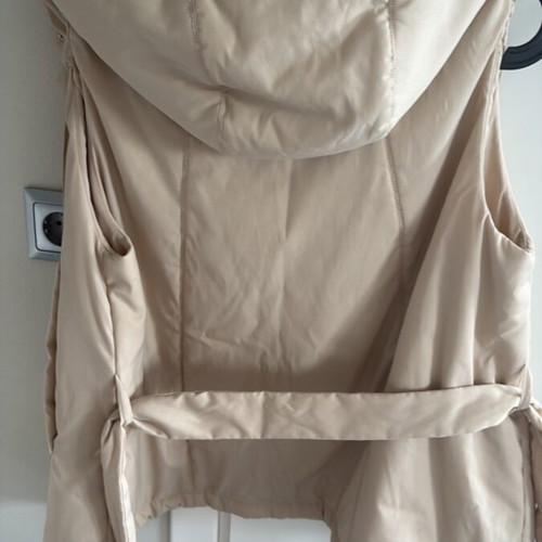 Γιλέκο αμάνικο πανωφόρι Zini boutique 40 μπεζ σαν καινούργιο