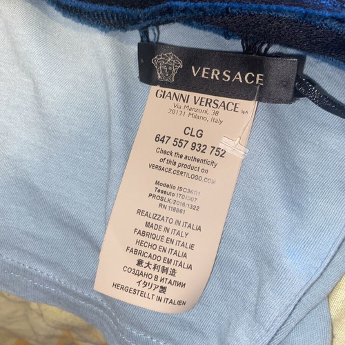 Versace authentic scarf with tags
