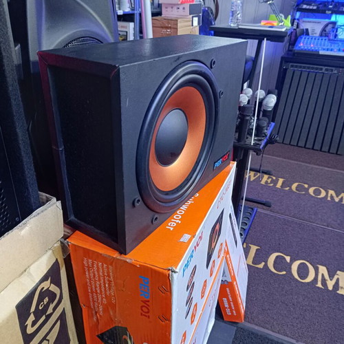 Αυτοενισχυόμενο Subwoofer Αυτοκινήτου 10" 200W RMS με Ενσύρματο Χειριστήριο καινούργιο