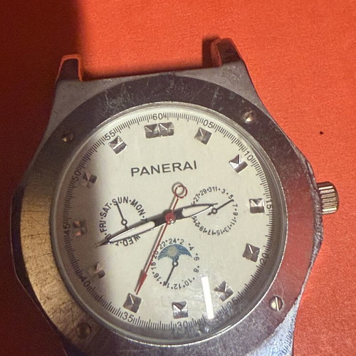 Panerai vintage watch used, battery needed
