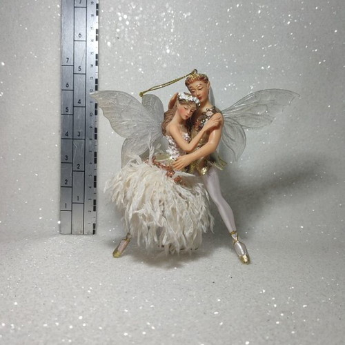 Couple hanging ornament
