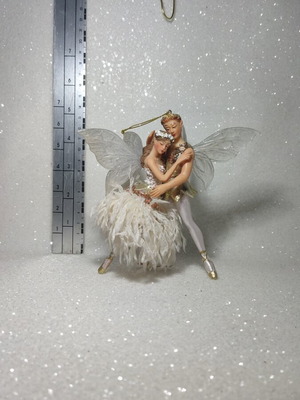 Couple hanging ornament