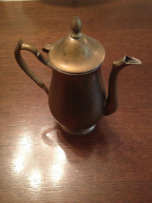 Bronze pitcher used, height 23 cm