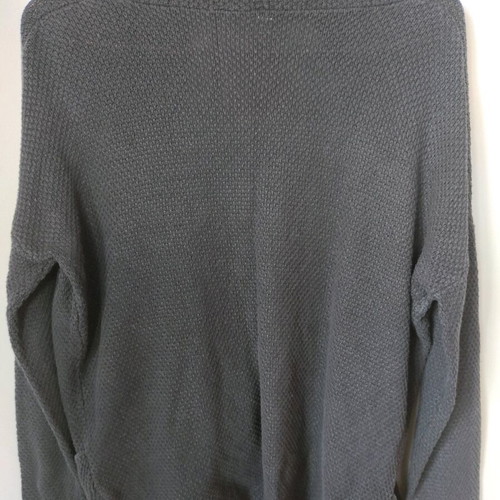 Pull & Bear Black Knitted Cardigan Like New With Wide Pockets