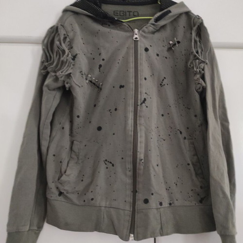 Evita cardigan for girl 12-13 years like new, gray-black