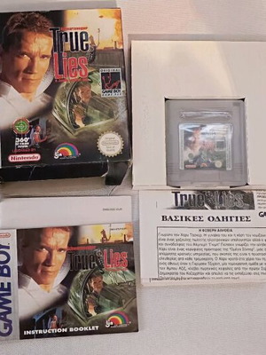 True Lies Game Boy game like new, 1996