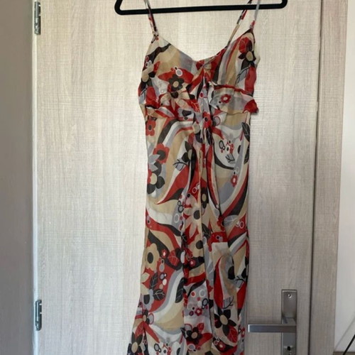 Φόρεμα Sisley Vintage πολύχρωμο σαν καινούργιο