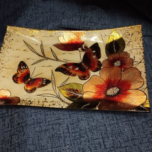 Christmas platter used