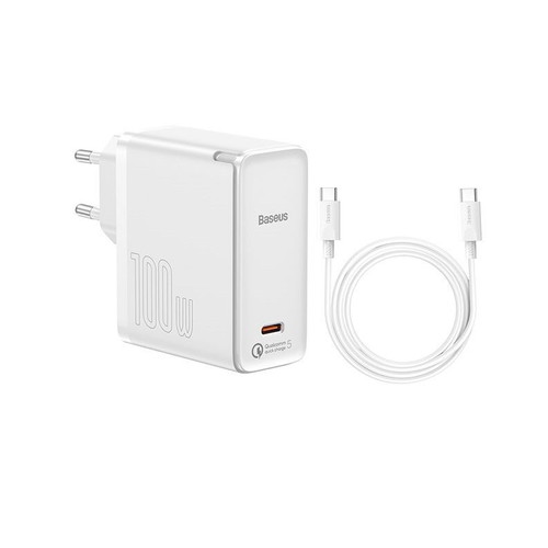 Baseus GAN2 Fast Charger 1C 100W QC 5.0 with Type C Cable