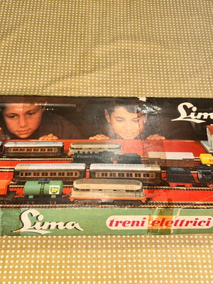 Lima H0 vintage electric train set used