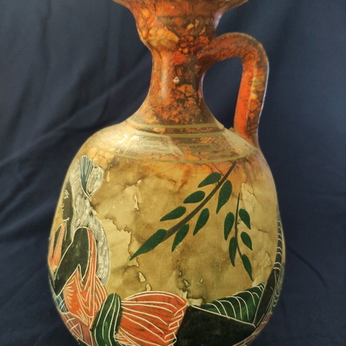 Clay amphora like new, decorative 31x13