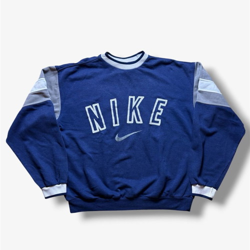 Nike 90s men's oversized pullover medium like new, blue