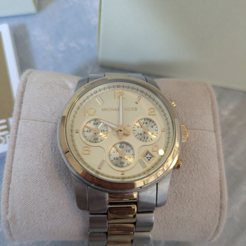 Michael Kors watch with two-tone bracelet new