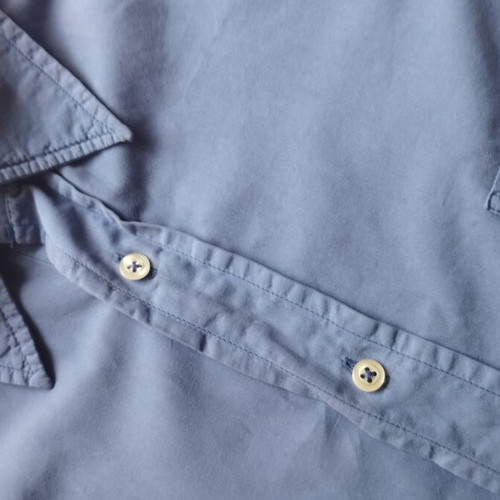 Bylot & Cotton Blue set of 2 men's cotton dress shirts M, classic fit