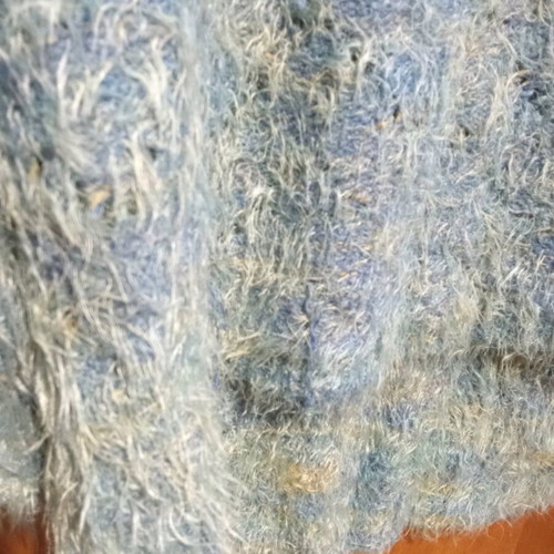 Fuzzy blouse new, especially warm