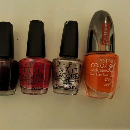 Mini O.P.I Nail Lacquer 3 Colors and PUPA 1 Color Nail Polishes new